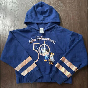 Disney Mickey & Friends Zip Hoodie‎ 50th Anniversary Disney b42